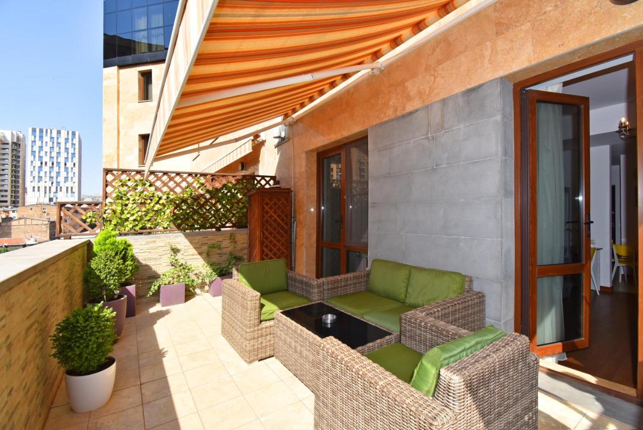 Yerevan4You Terrace Exterior foto