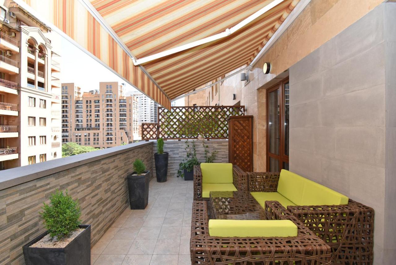 Yerevan4You Terrace Exterior foto